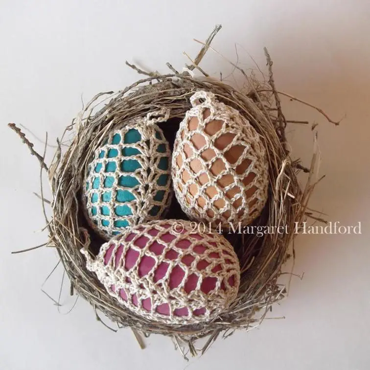 Crochet Art Deco Egg Patterns