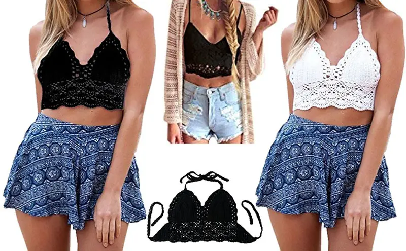 Coachella Hippy Bohemian Halter Top Pattern