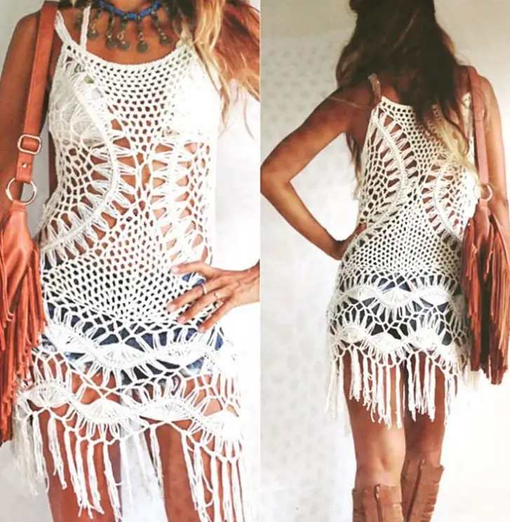 Coachella Fashion Wardrobe Crochet Top